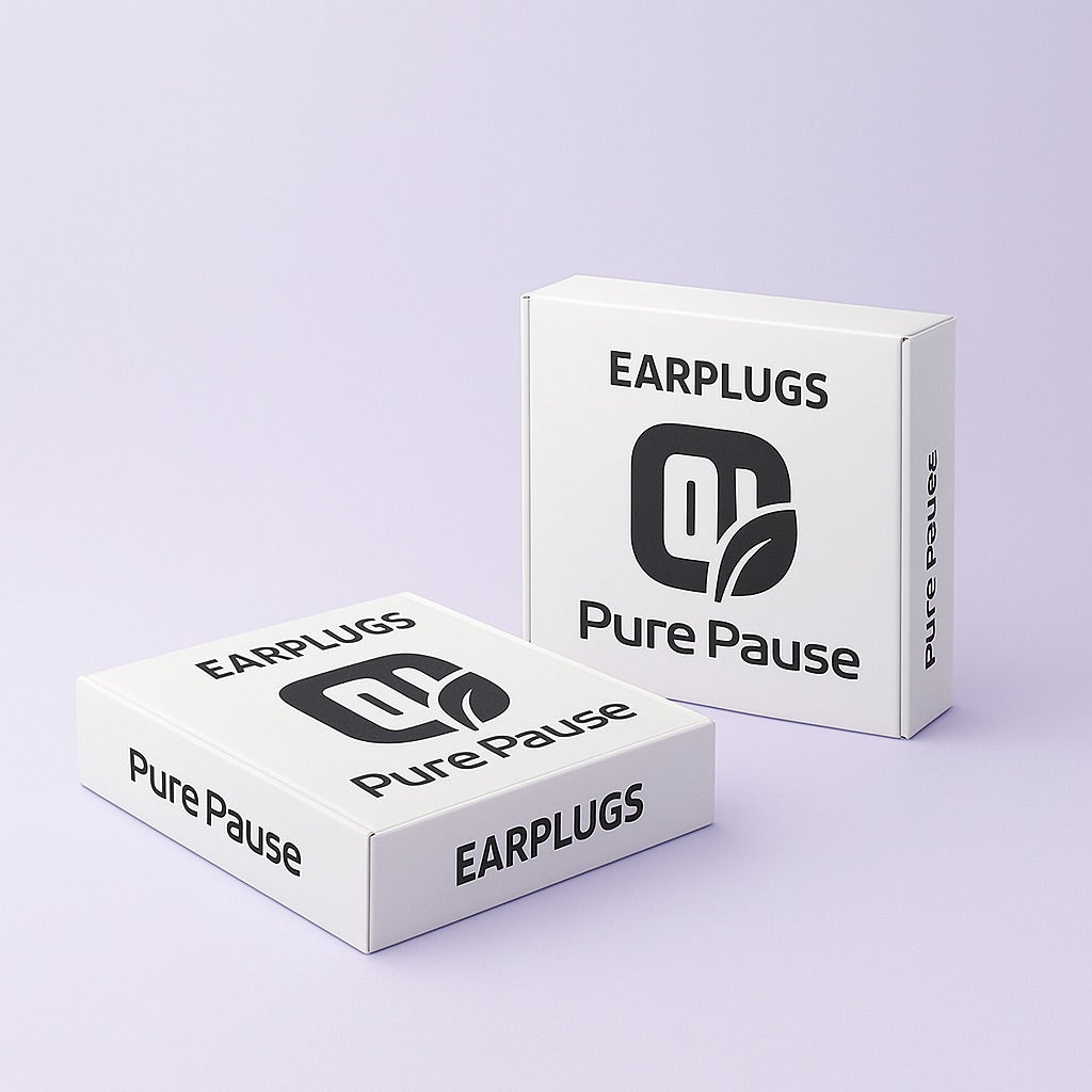 Bouchons d'Oreilles Anti Bruit - PurePause V2 + Boitier offert