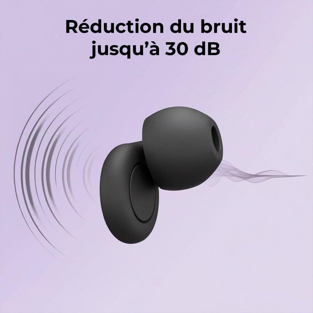 Bouchons d'Oreilles Anti Bruit - PurePause V2 + Boitier offert