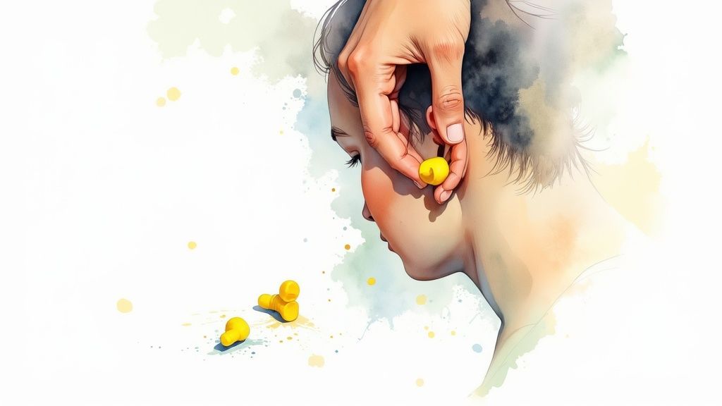 Le guide pour bien mettre des bouchons d'oreilles