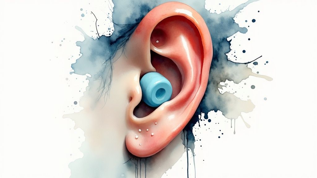 Bouchon d'oreille sur mesure professionnel le guide