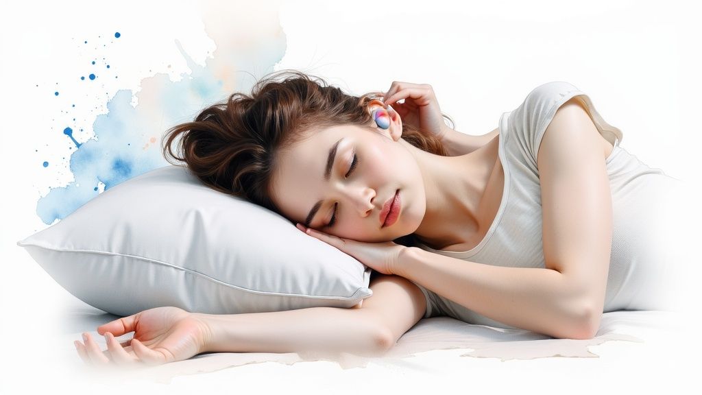 Mettre des bouchons d'oreille : comment les mettre pour mieux dormir