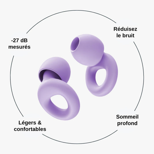 Bouchons d'oreilles PurePause & Boitier offert